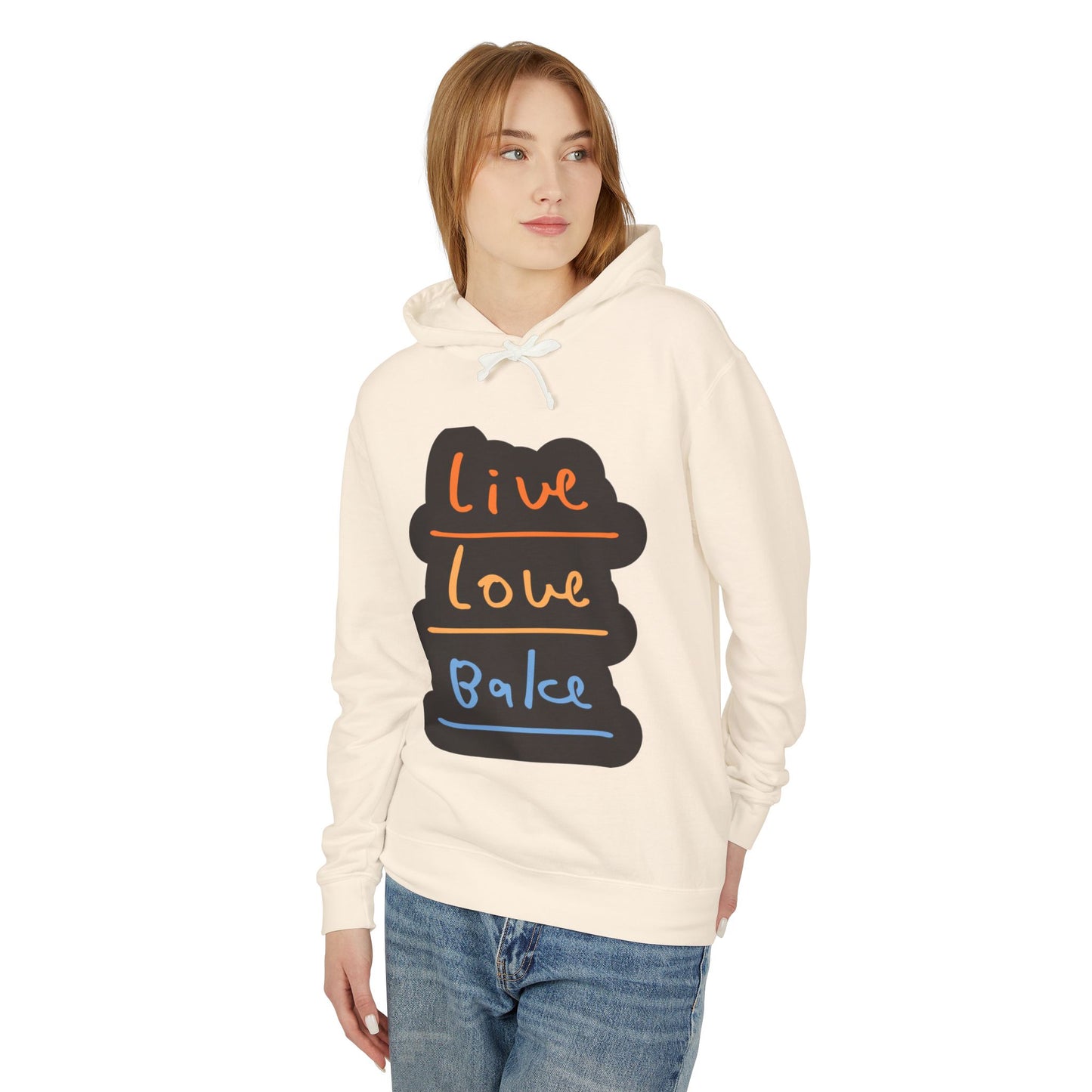 Affirmations Unisex Lightweight Hooded Sweatshirt #AU3