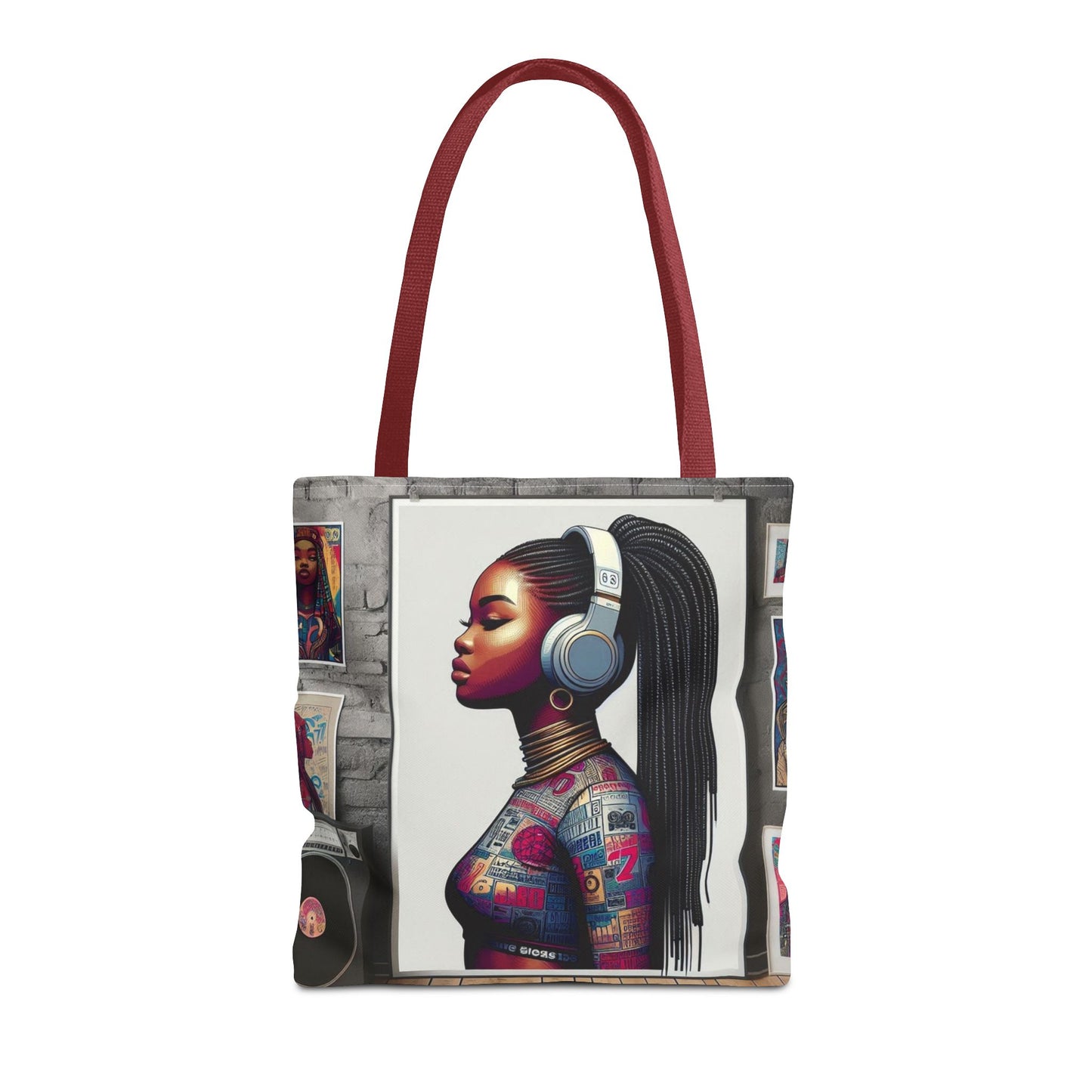 Feel The Music Tote Bag (AOP) #FM3