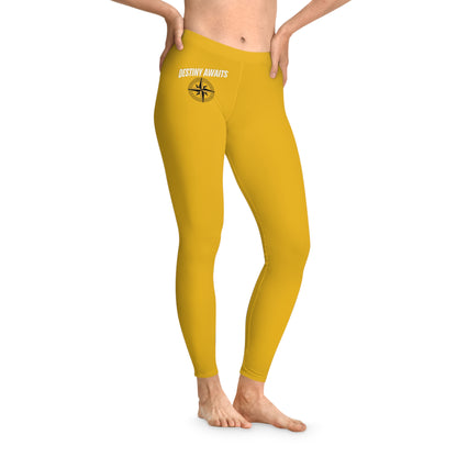 Destined For Greatness Stretchy Leggings (AOP) #D.7