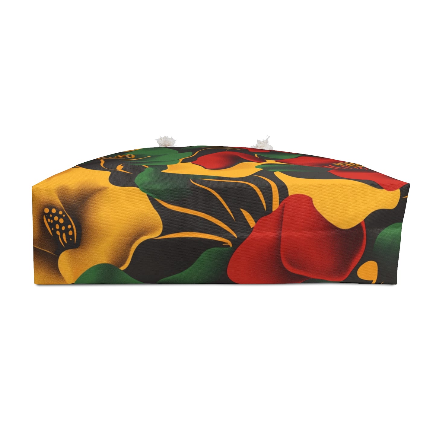 Vibrant Floral Weekender Bag Travel Tote Weekend Getaway Bag Beach Bag Reusable Shopping Bag Floral Pattern Carryall