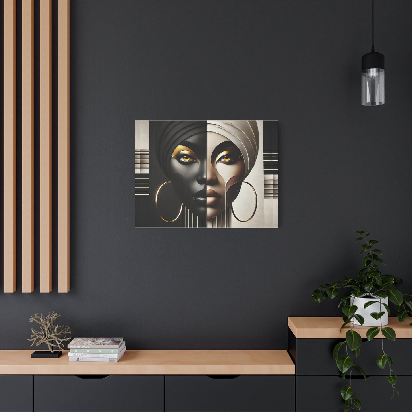 Duality Matte Canvas, Stretched, 1.25" #DLTY1