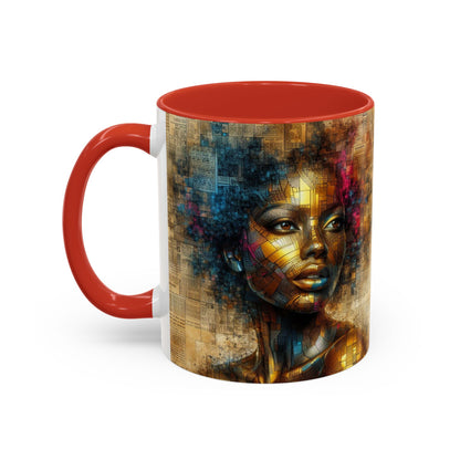 Afrocentric Accent Coffee Mug (11, 15oz) #AACM10