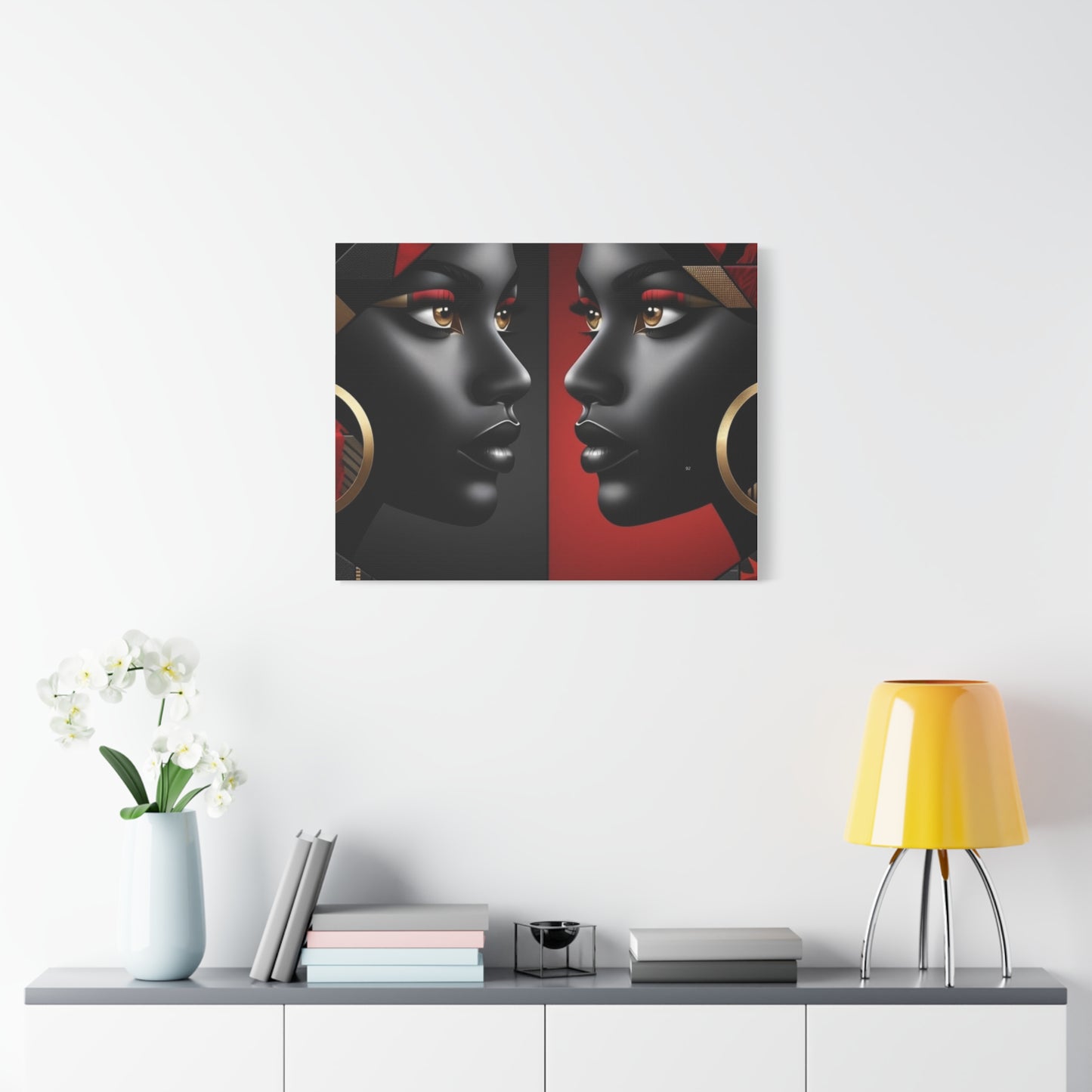 Dual Faced Matte Canvas, Stretched, 1.25" #DF1