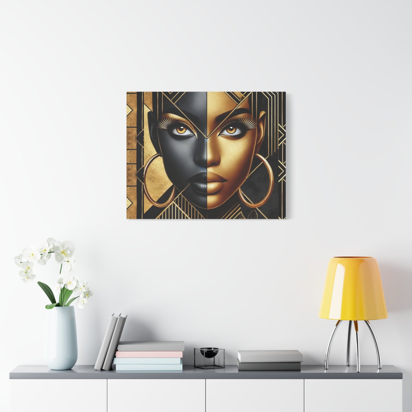 Amber Radiance Matte Canvas, Stretched, 1.25" #AR1