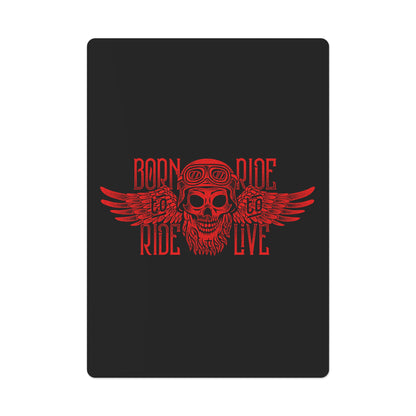 Born To Ride Poker Cards #13M