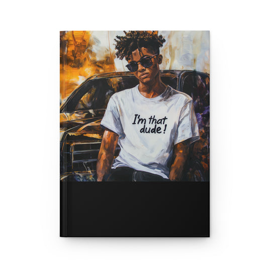 I'm That Dude Affirmations Hardcover Journal Matte #1U