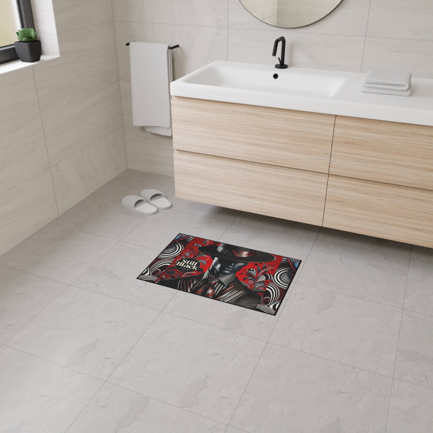 Still Black Heavy Duty Floor Mat #SB10