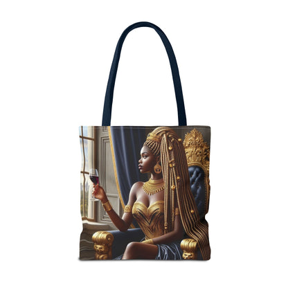 Sitting Queen Tote Bag (AOP) #T6