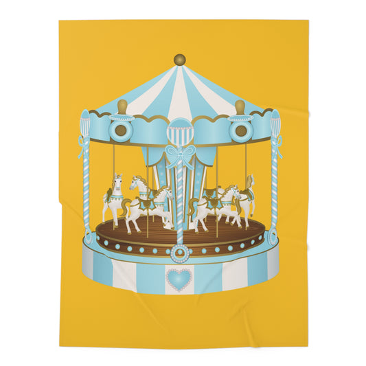 Merry Go Around Baby Swaddle Blanket #MGA1