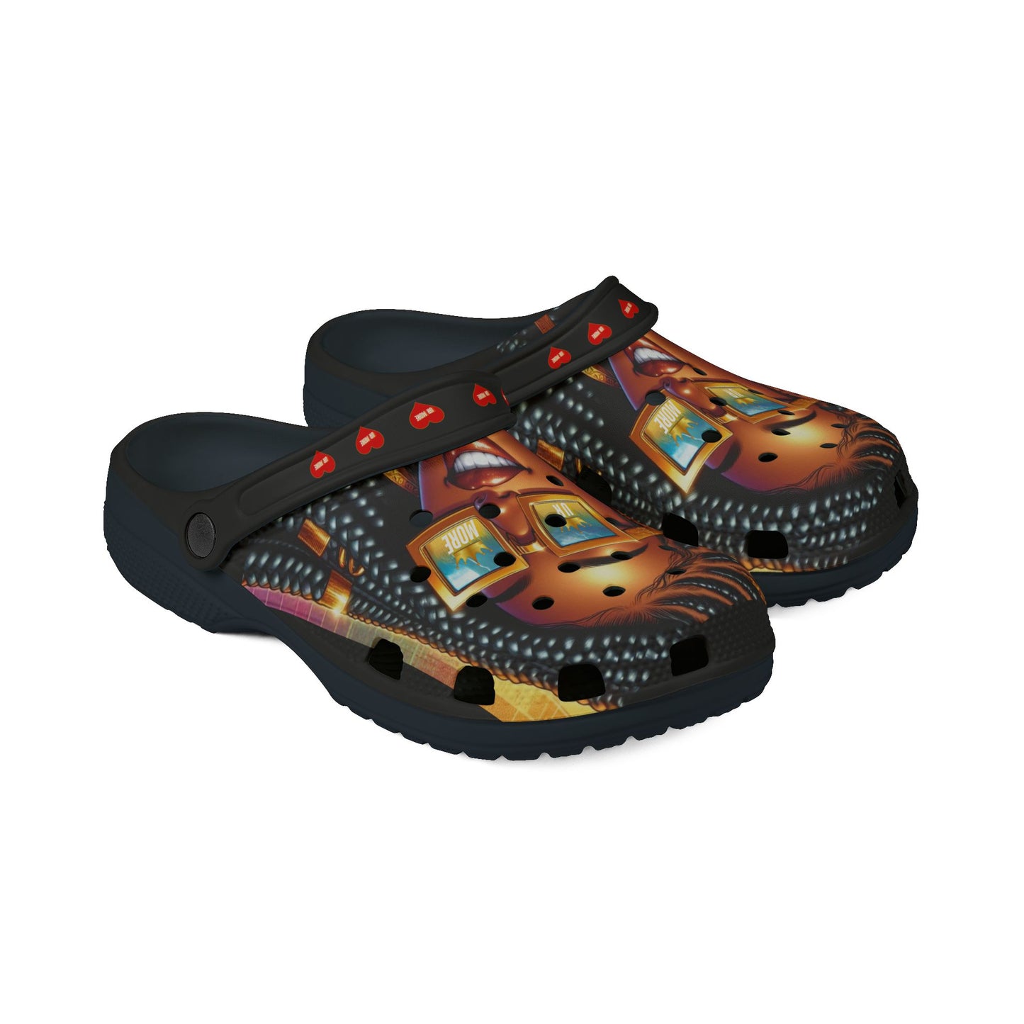 UR More EVA Foam Rubber Shoes (AOP) #19U