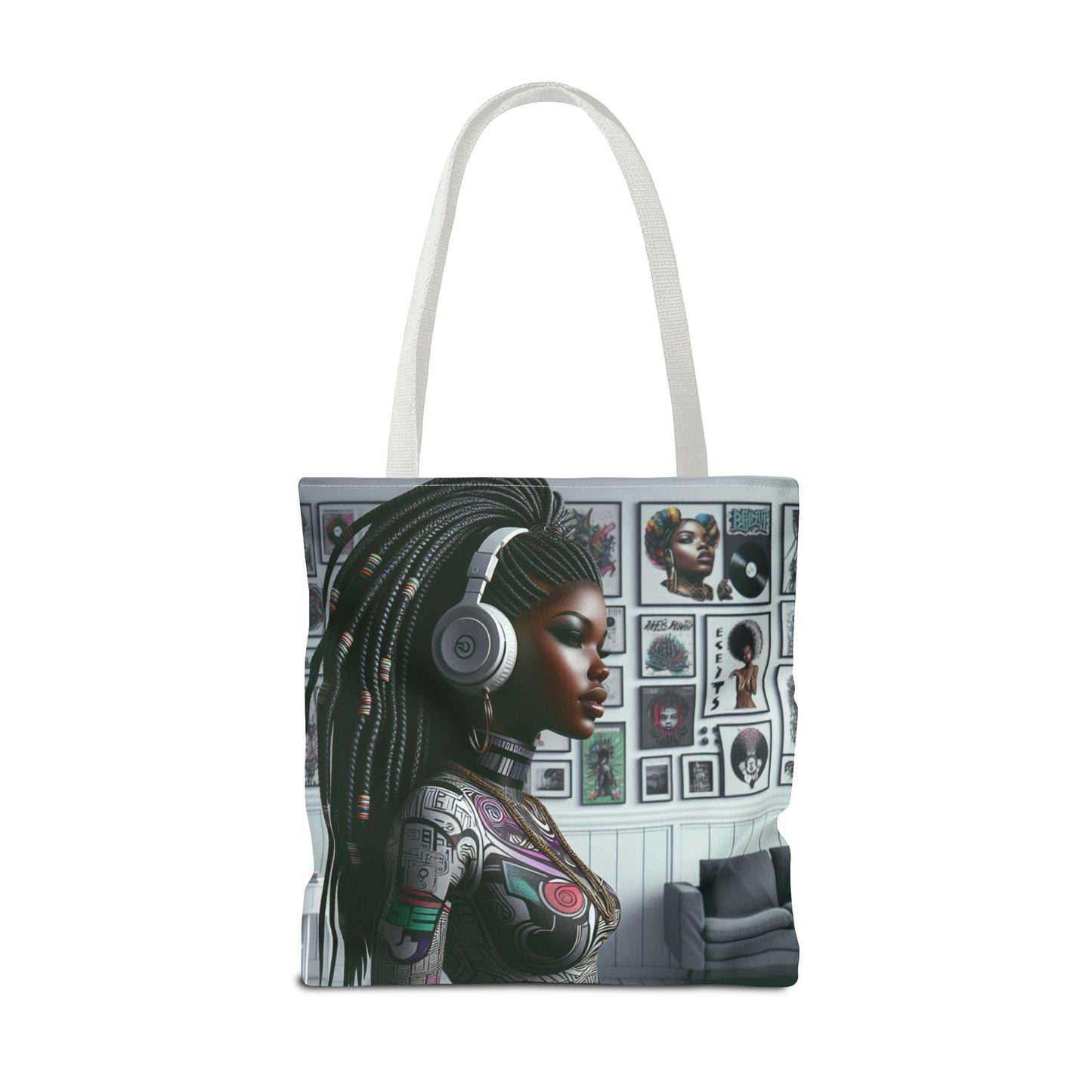 Feel The Music Tote Bag (AOP) #FM5