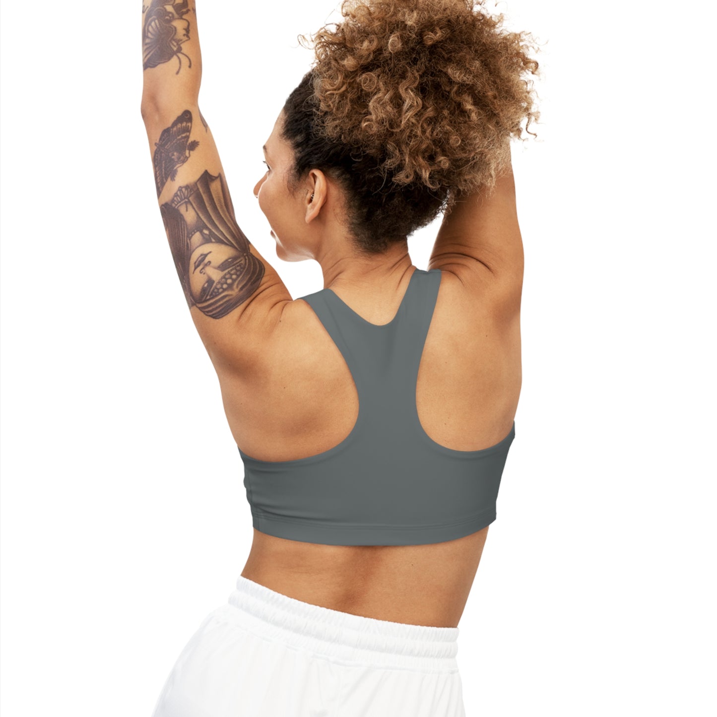 Afro Power Seamless Sports Bra (AOP) #AP1