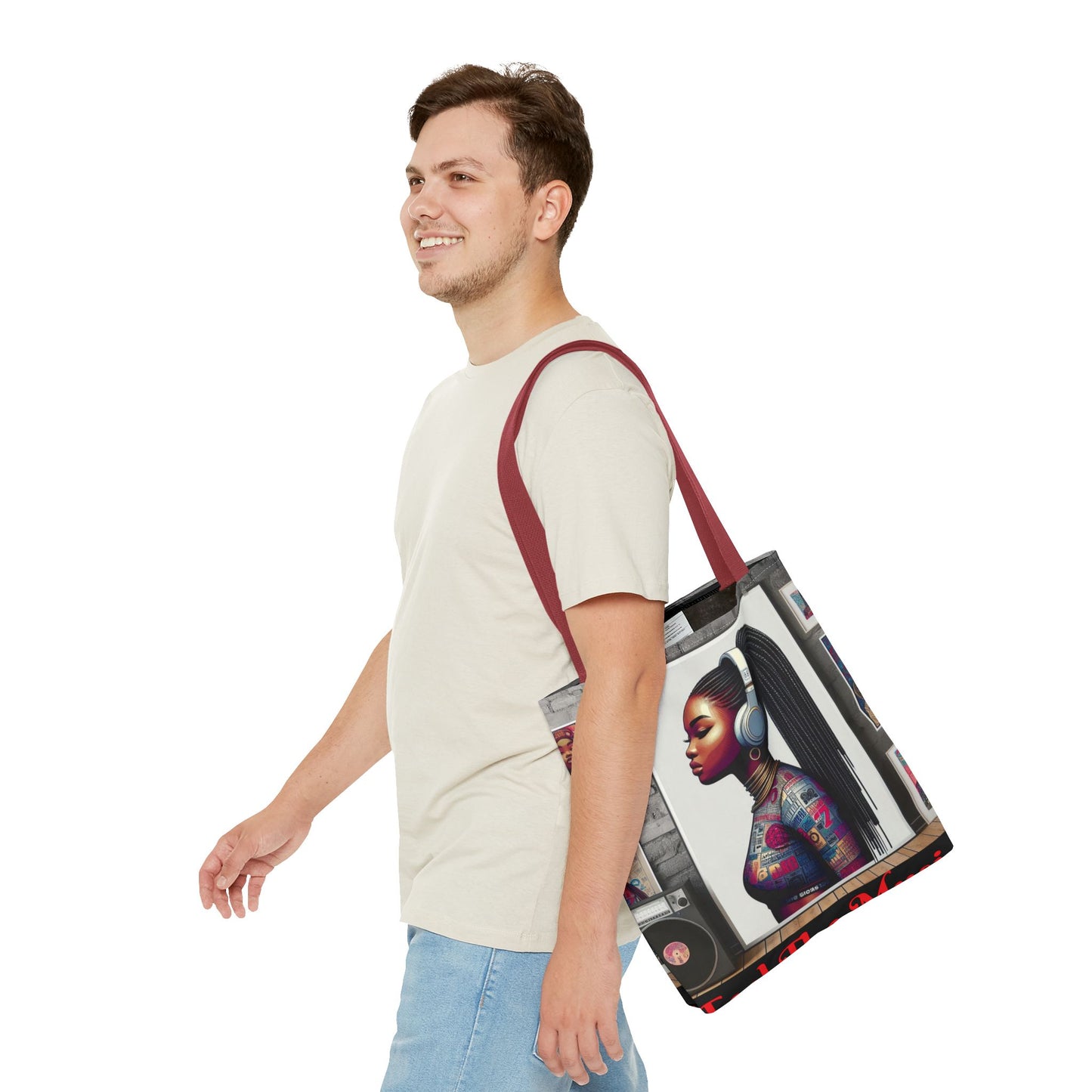 Feel The Music Tote Bag (AOP) #FM3