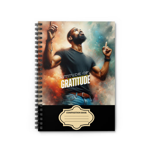 Back to School Gratitude Affirmations Spiral Notebook - Ruled Line #69
