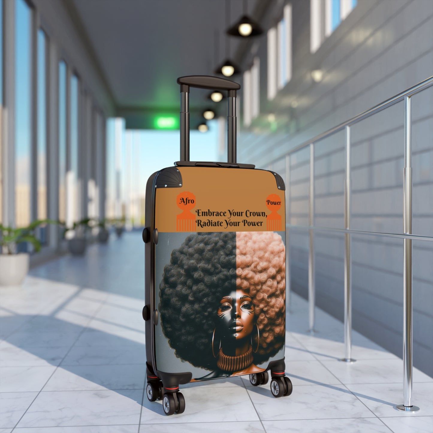 Afro Power Suitcases #AP6