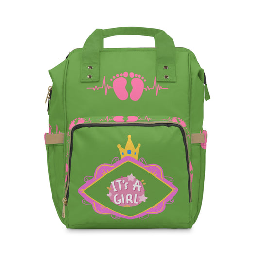 It's A Girl Multifunctional Diaper Backpack #IAG2