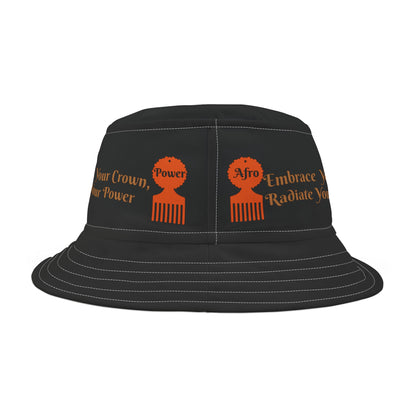 Afro Power Bucket Hat (AOP) #AP1