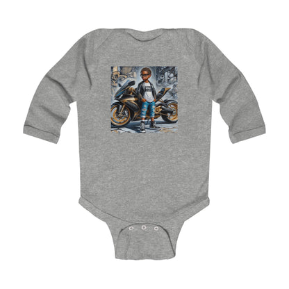 Future Boss Infant Long Sleeve Bodysuit #27IU
