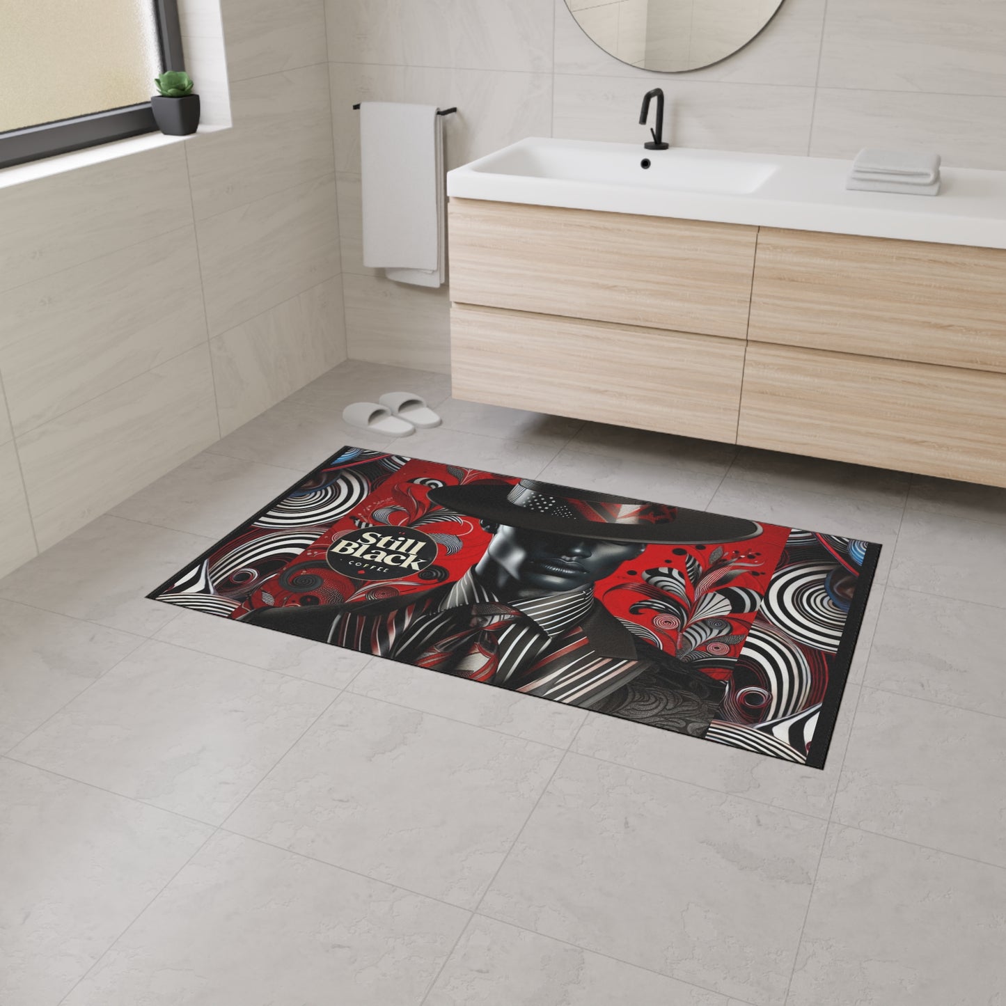 Still Black Heavy Duty Floor Mat #SB10