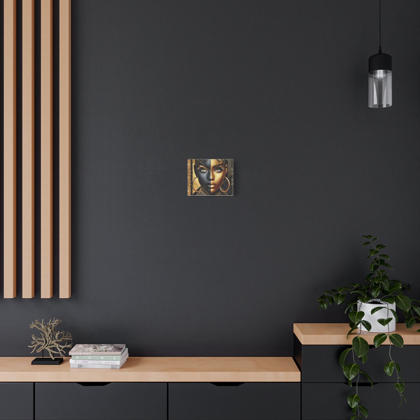 Amber Radiance Matte Canvas, Stretched, 1.25" #AR1