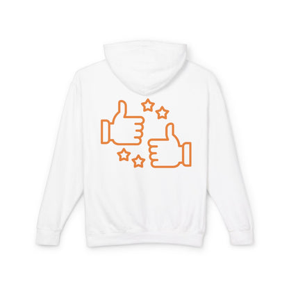Affirmations Unisex Lightweight Hooded Sweatshirt #AU4