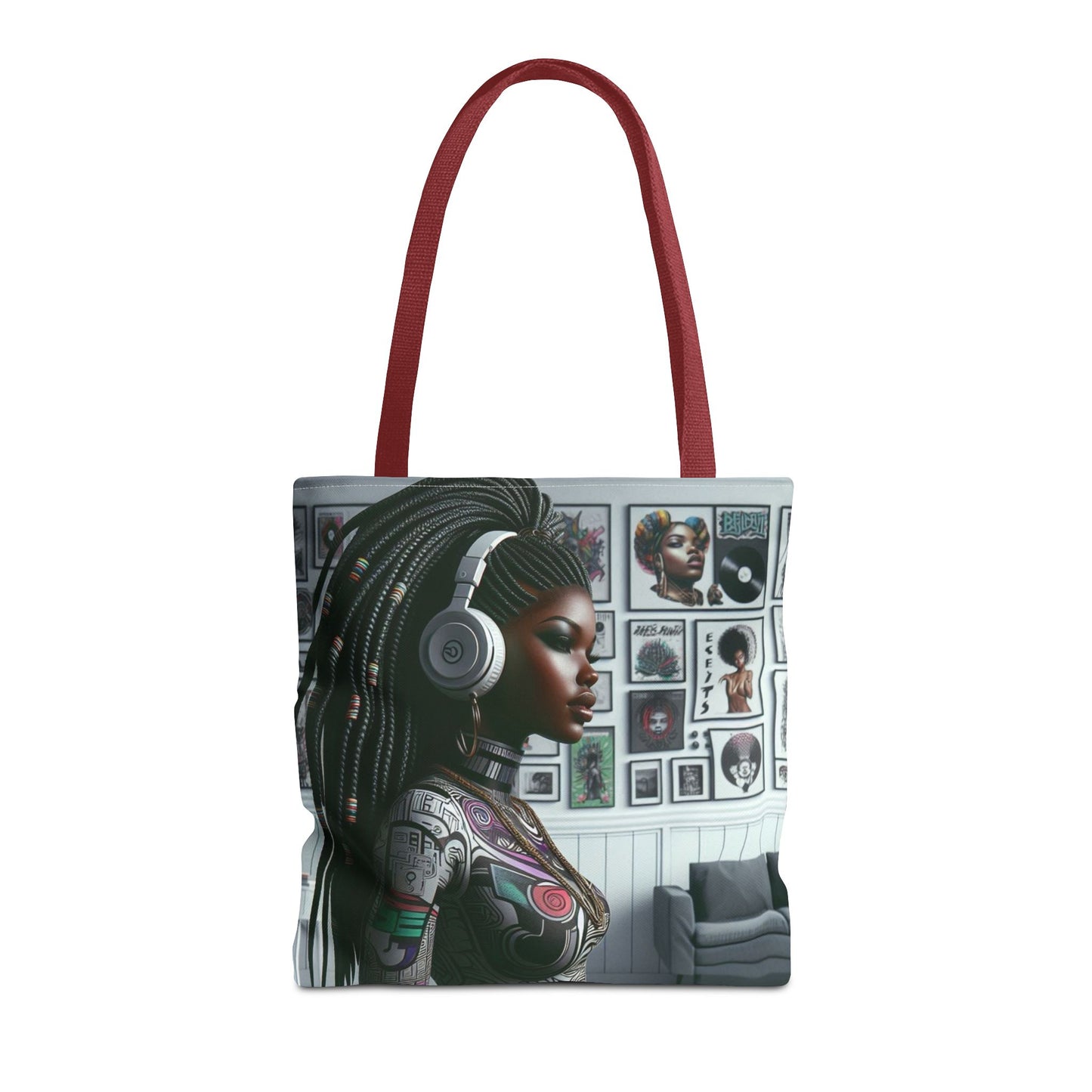 Feel The Music Tote Bag (AOP) #FM5