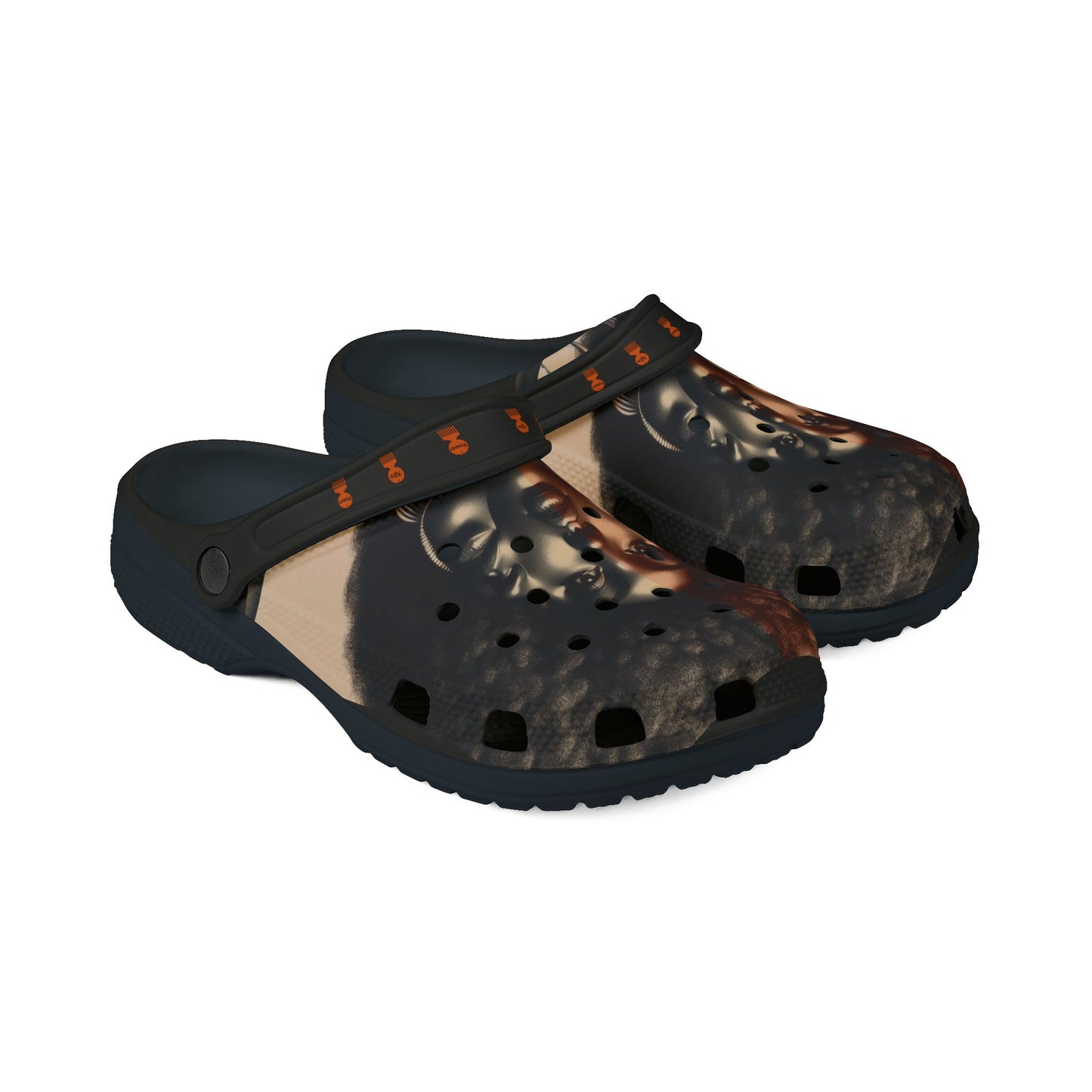 Afro Power EVA Foam Rubber Shoes (AOP) #AP7