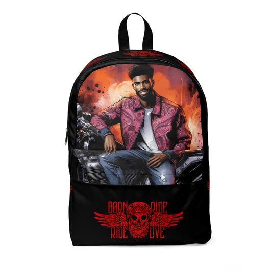 Born To Ride Unisex Classic Backpack #13M