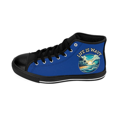 Life is Wavy Women's Classic Sneakers #LW2
