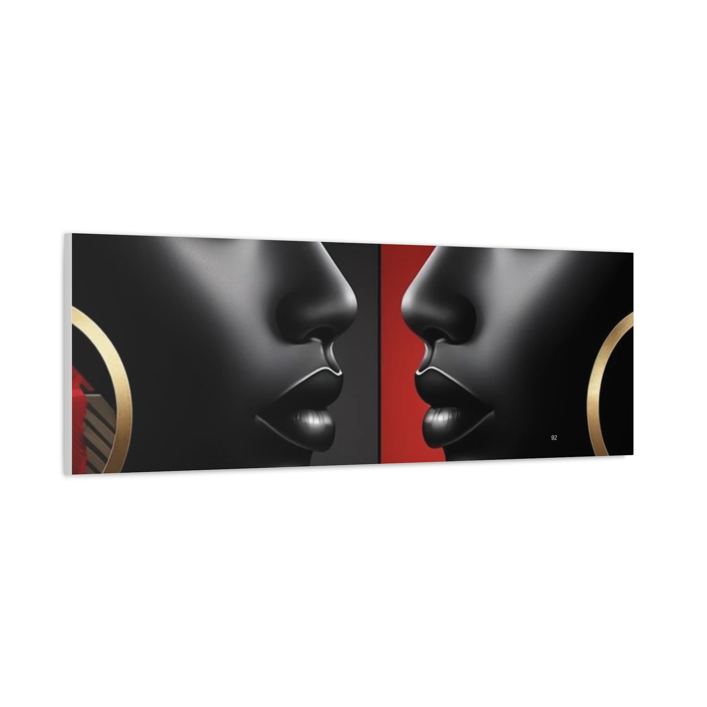 Dual Faced Matte Canvas, Stretched, 1.25" #DF1