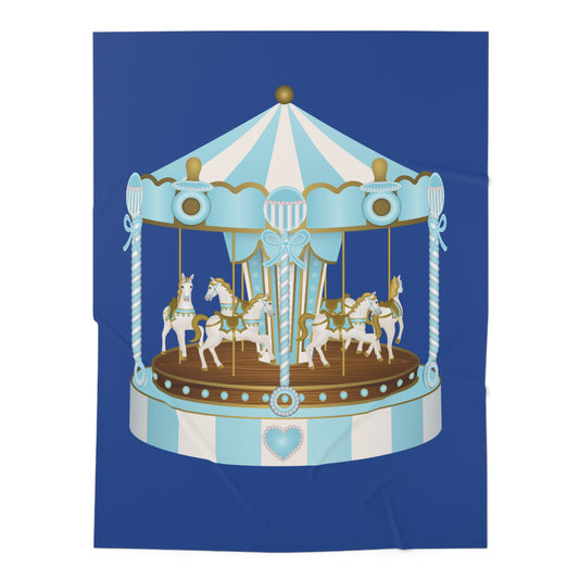 Merry Go Around Baby Swaddle Blanket #MGA1