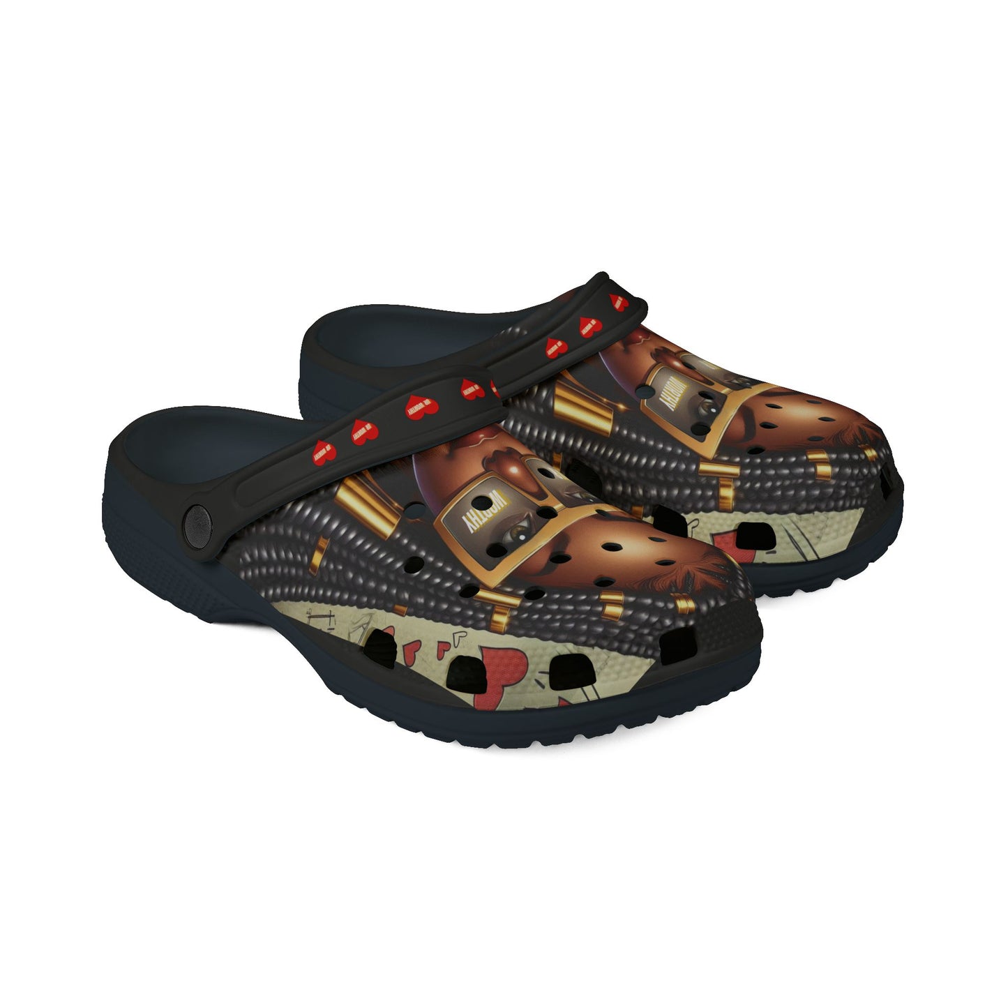 UR Worthy EVA Foam Rubber Shoes (AOP) #5U