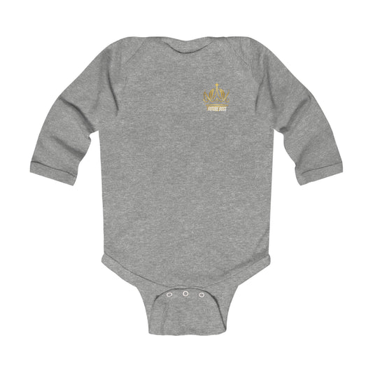 Future Boss Infant Long Sleeve Bodysuit #27IU