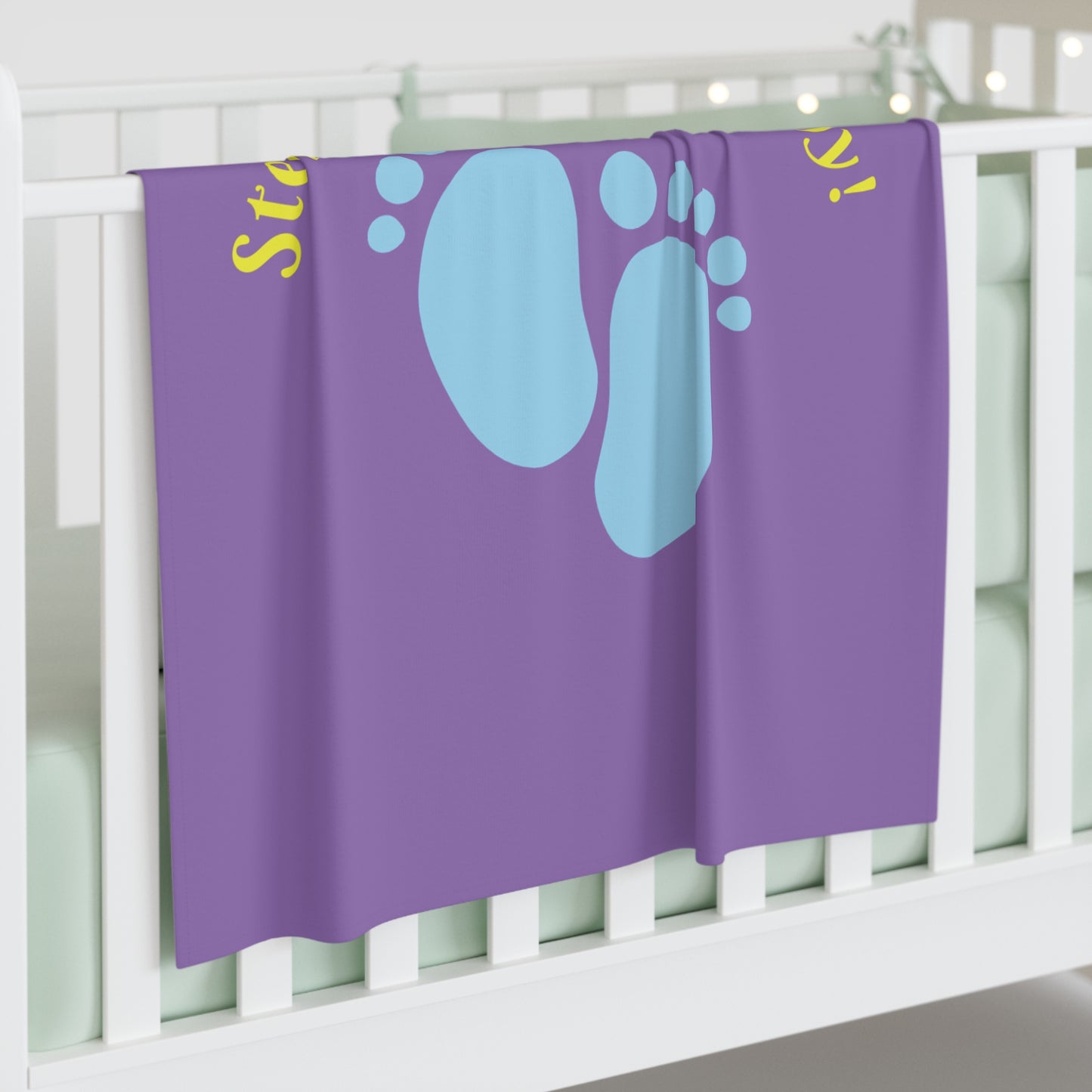 Stepping Into My Destiny Baby Swaddle Blanket #SID2