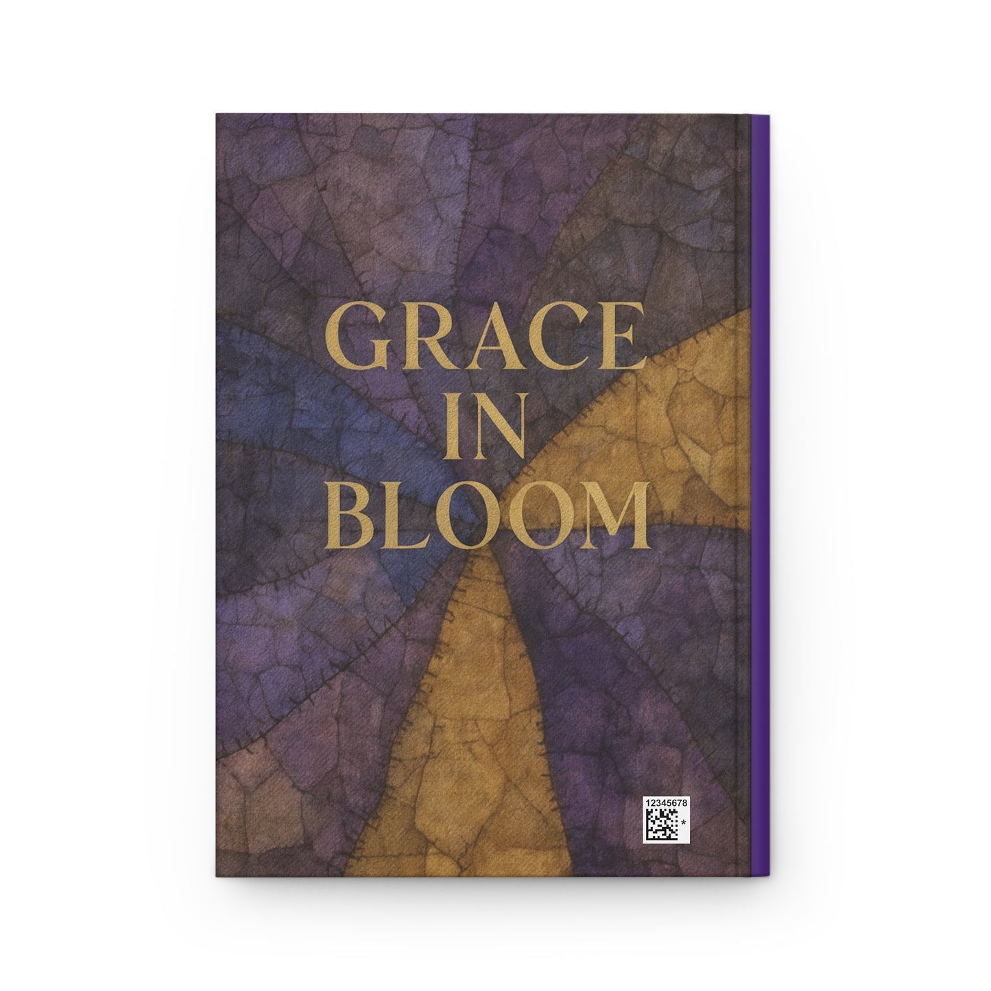 Empowerment and Afrocentric Hardcover Journal Matte, Grace In Bloom Design, Notebook, Diary, Sketchbook, Gift for Writers, Stationery