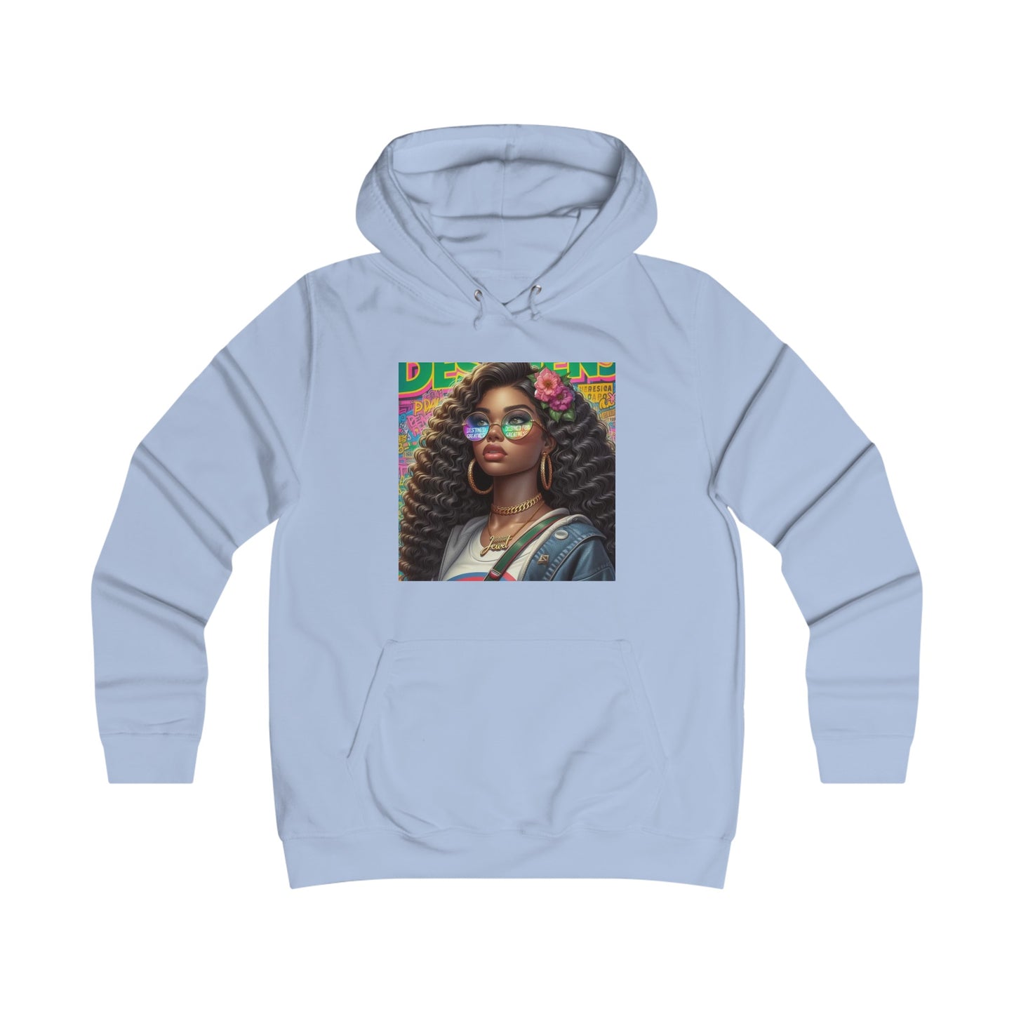 Destined For Greatness Girlie College Hoodie #33