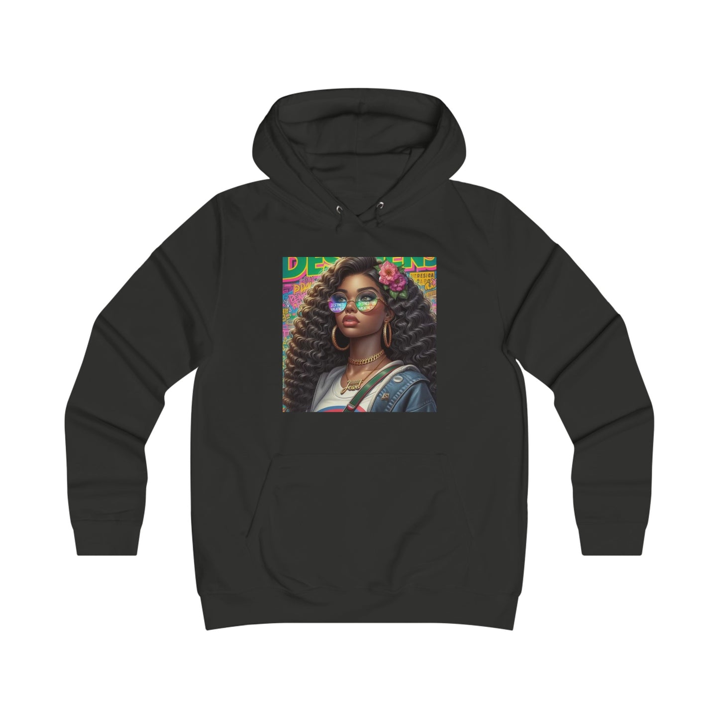 Destined For Greatness Girlie College Hoodie #33