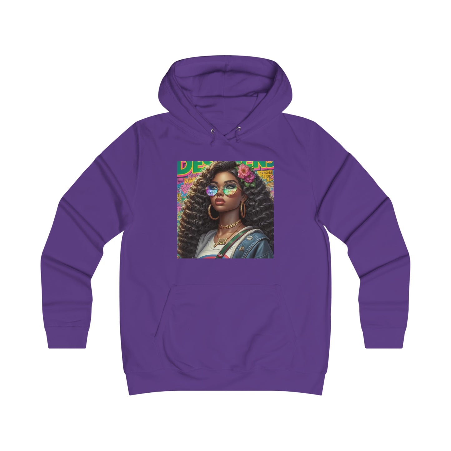 Destined For Greatness Girlie College Hoodie #33