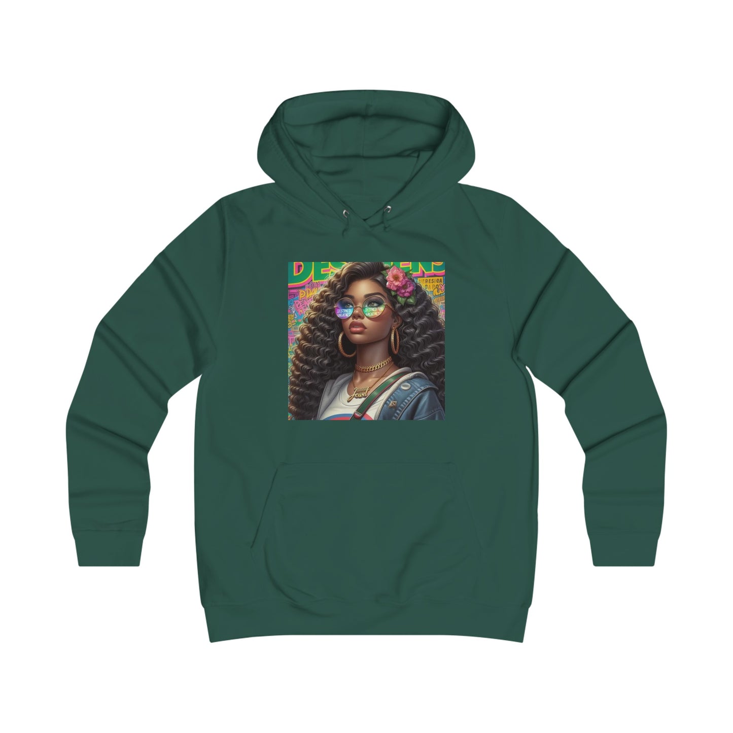 Destined For Greatness Girlie College Hoodie #33