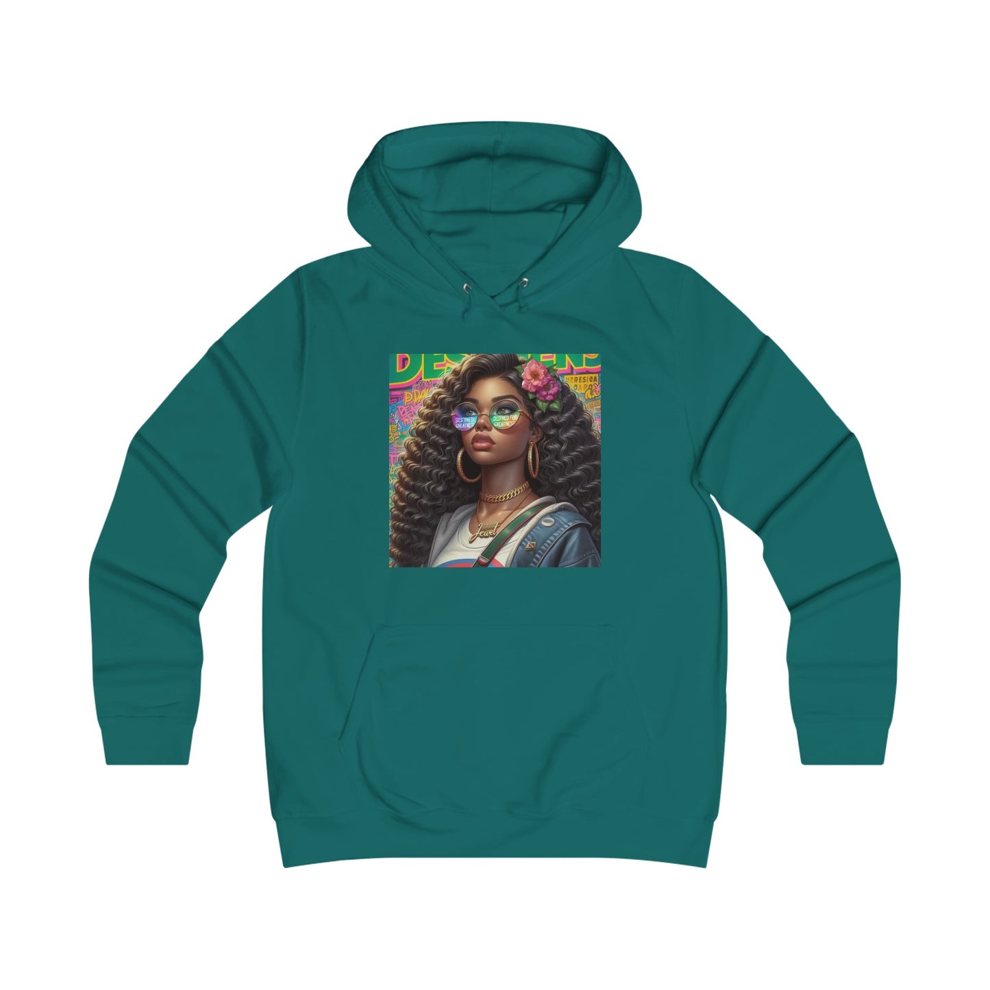 Destined For Greatness Girlie College Hoodie #33