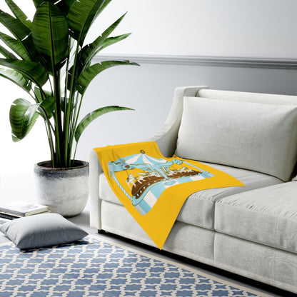 Merry Go Around Baby Swaddle Blanket #MGA1