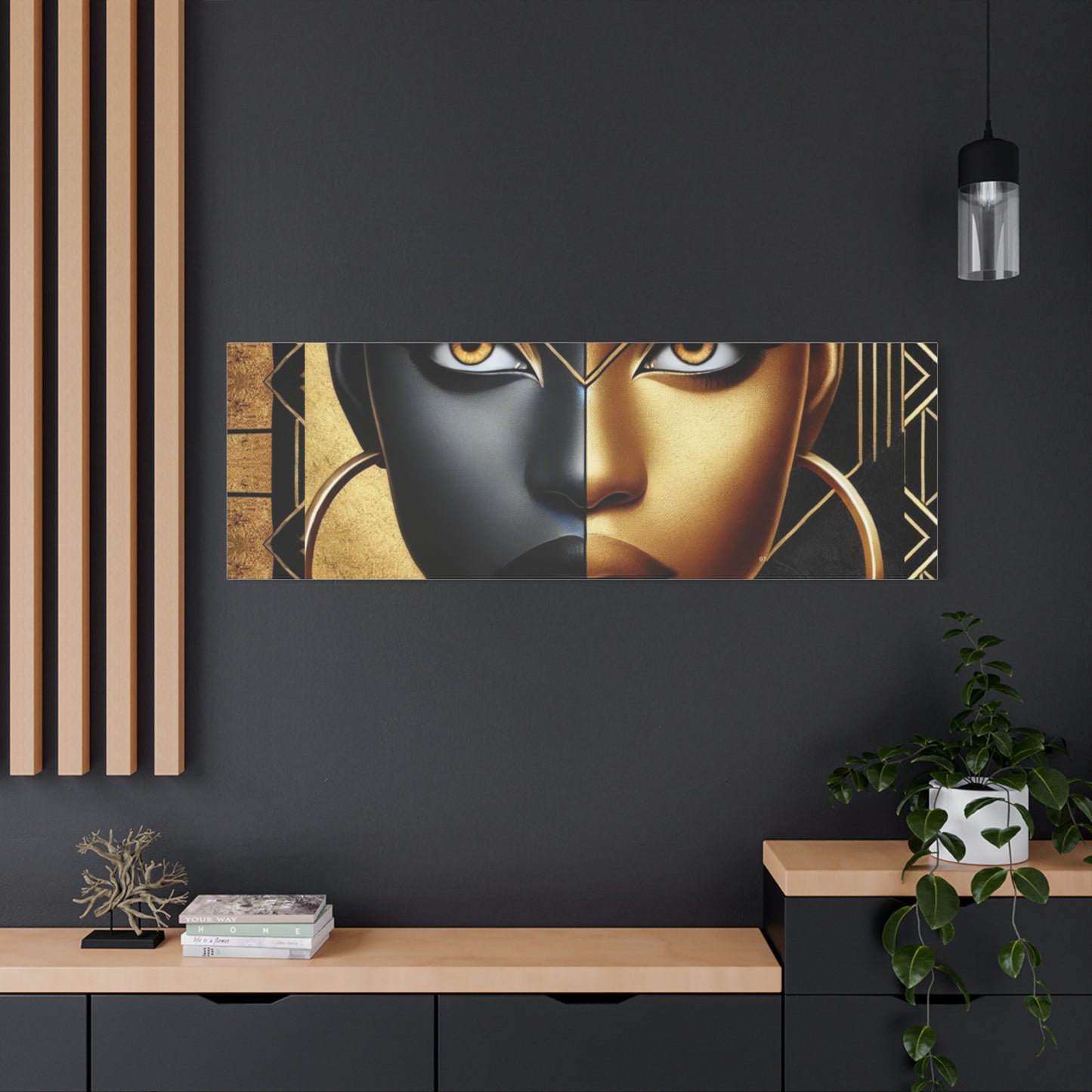 Amber Radiance Matte Canvas, Stretched, 1.25" #AR1