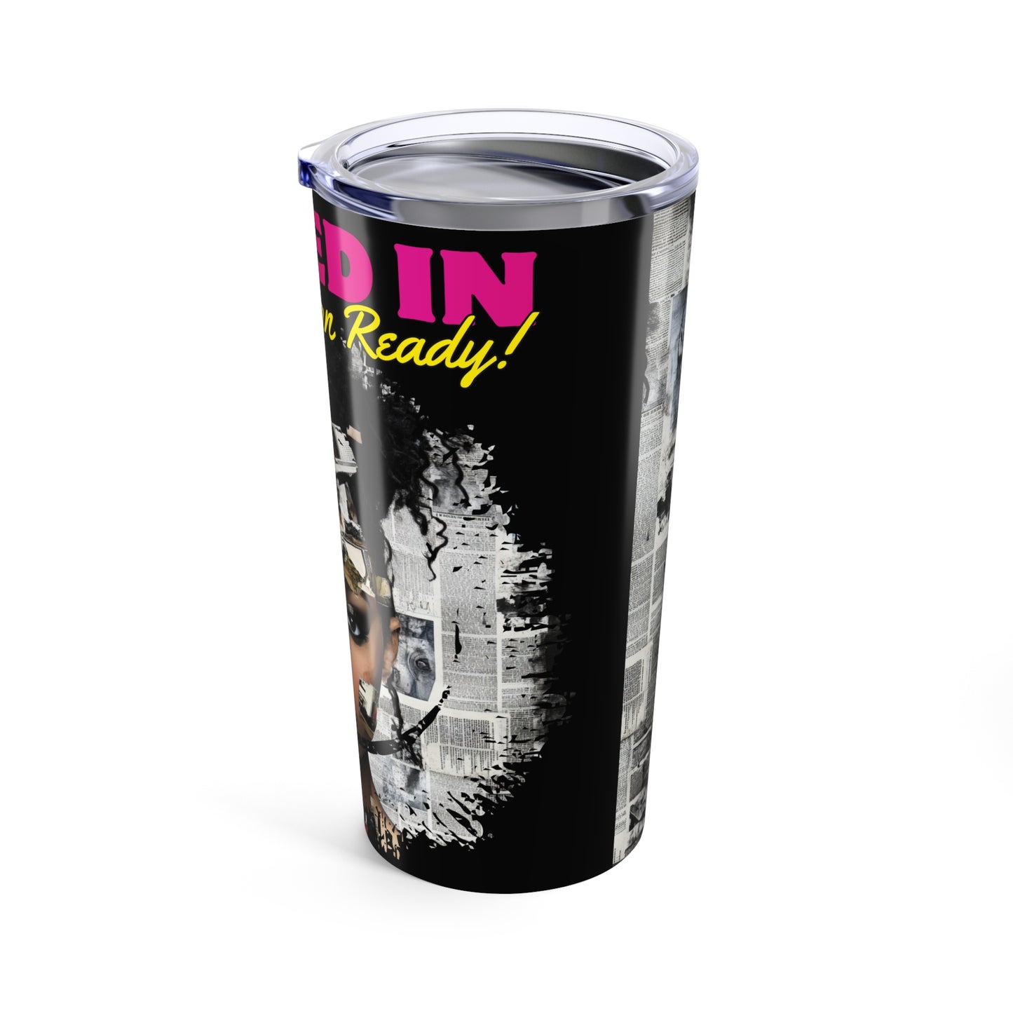 Bold Art Tumbler 20oz | Unique Travel Mug, Gift for Art Lovers, Stylish Drinkware, Modern Home Decor, Cool Birthday Present