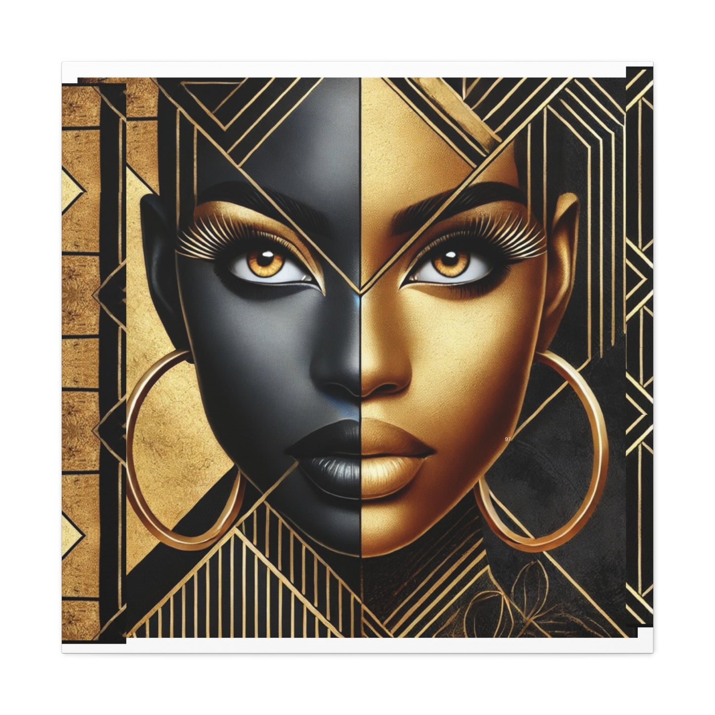 Amber Radiance Matte Canvas, Stretched, 1.25" #AR1