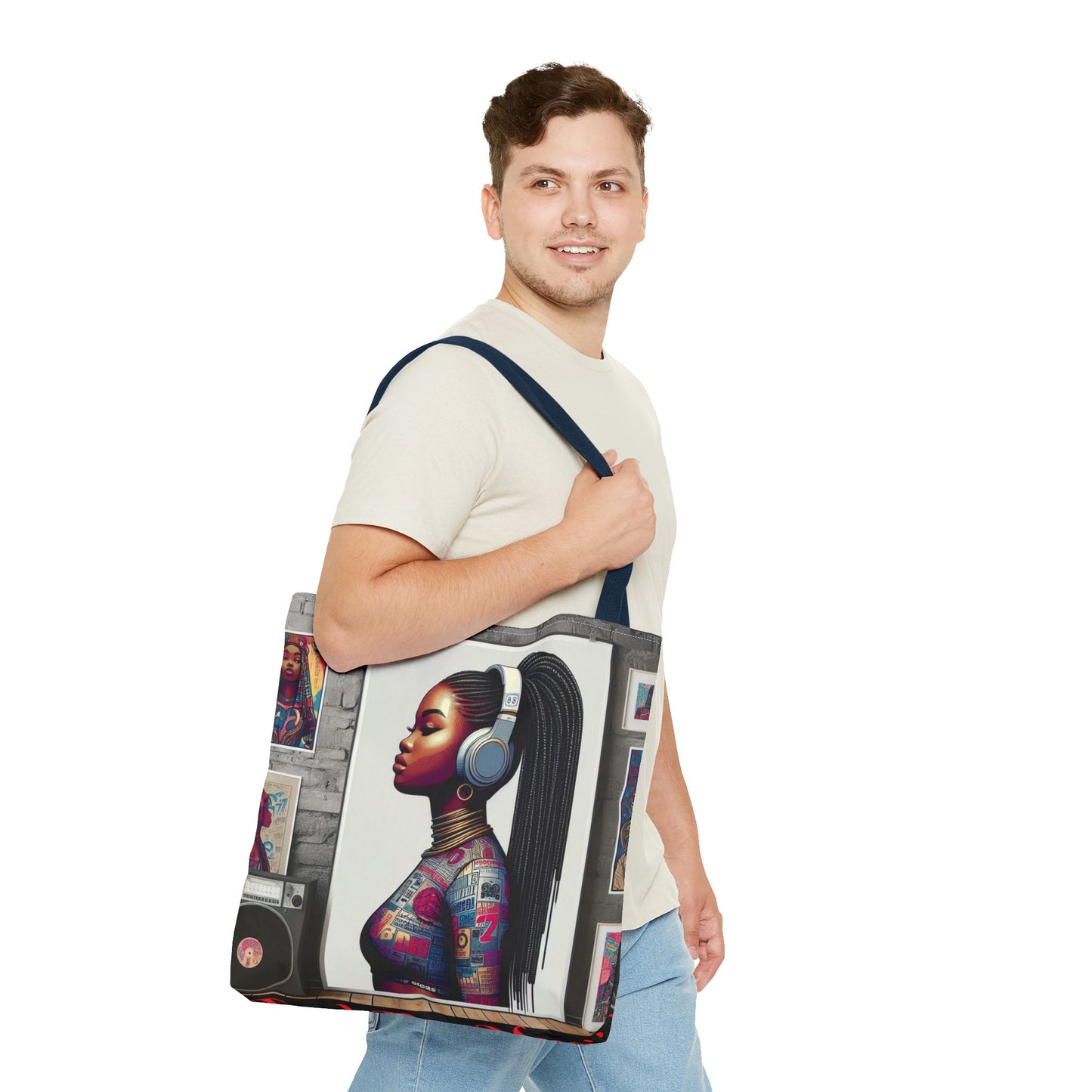 Feel The Music Tote Bag (AOP) #FM3