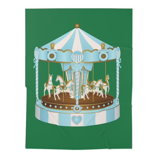 Merry Go Around Baby Swaddle Blanket #MGA1