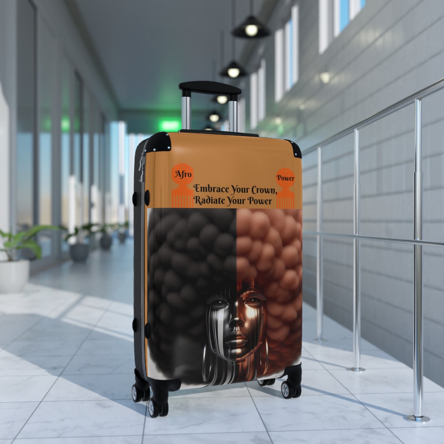 Afro Power Suitcases #AP6