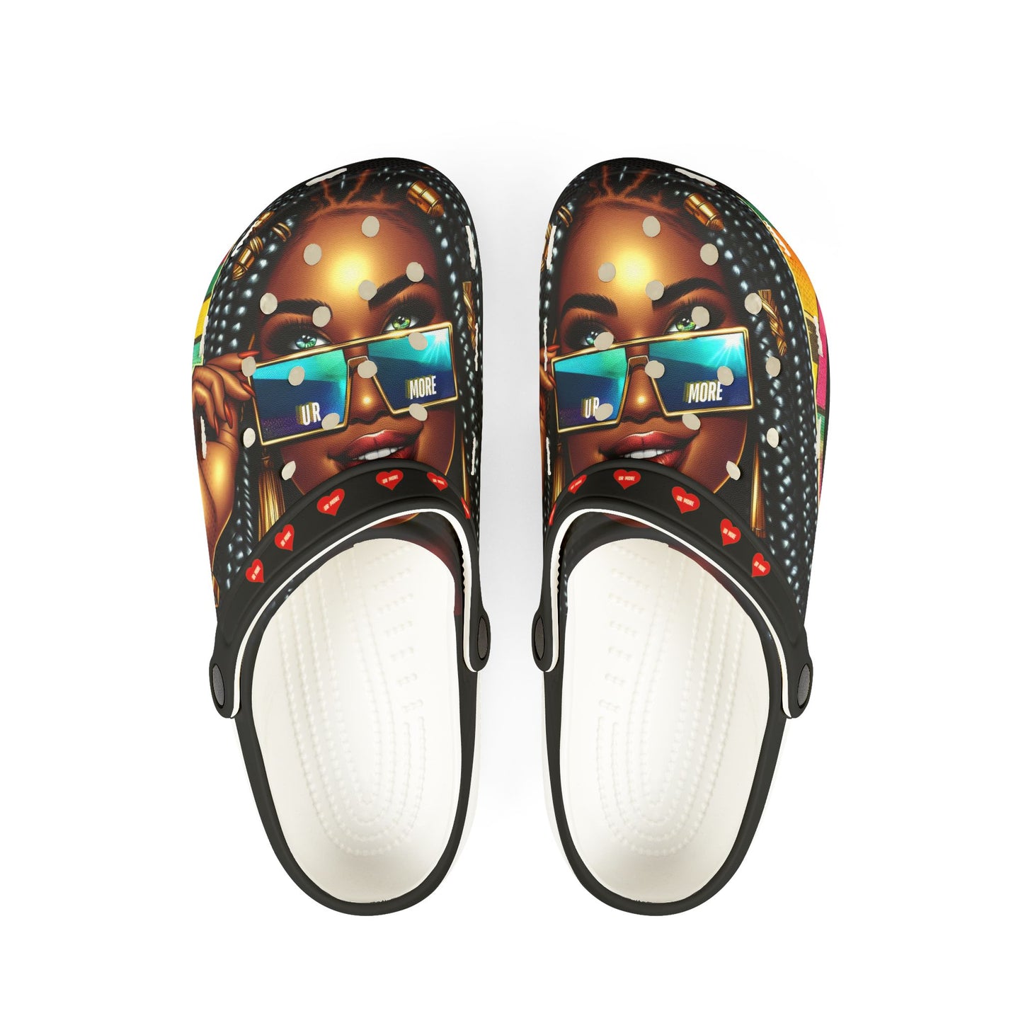 UR More EVA Foam Rubber Shoes (AOP) #13U