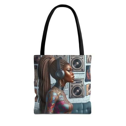 Feel The Music Tote Bag (AOP) #FM19