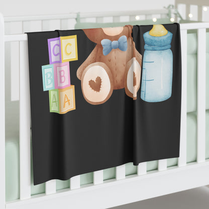Teddy Bear Baby Swaddle Blanket #TB1